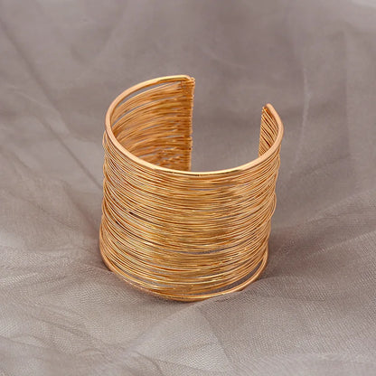 Exaggerated Wide Cuff Bangle