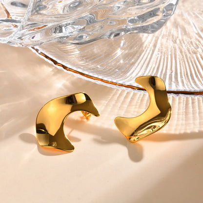 Geometric Stud Earrings