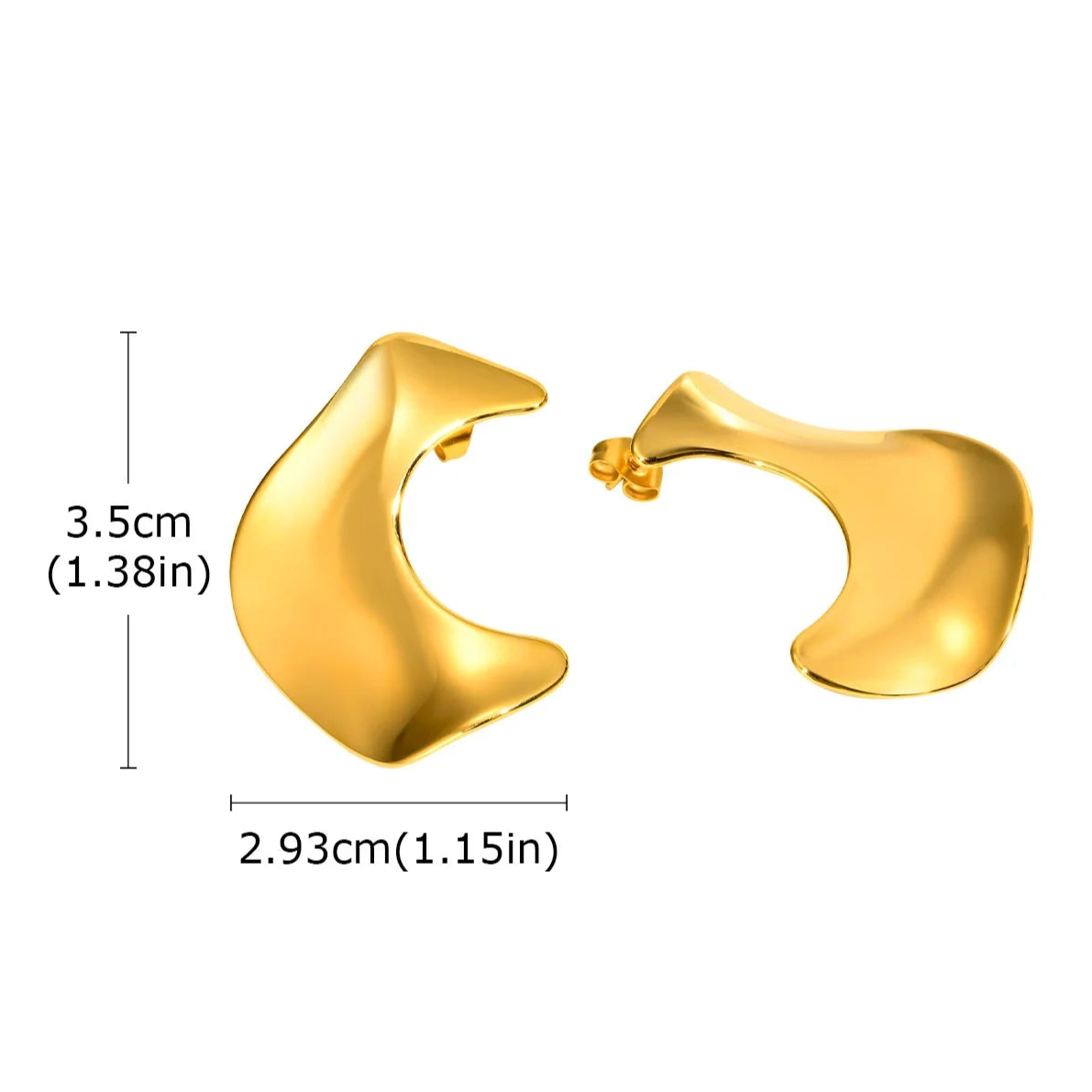 Geometric Stud Earrings