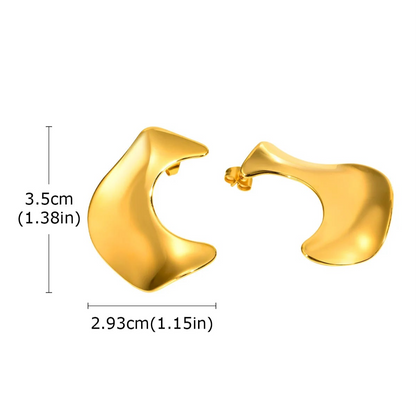 Geometric Stud Earrings