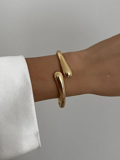 Vintage-Inspired Geometric Cuff Bangles