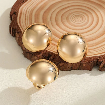 Chunky Water Drop Earrings