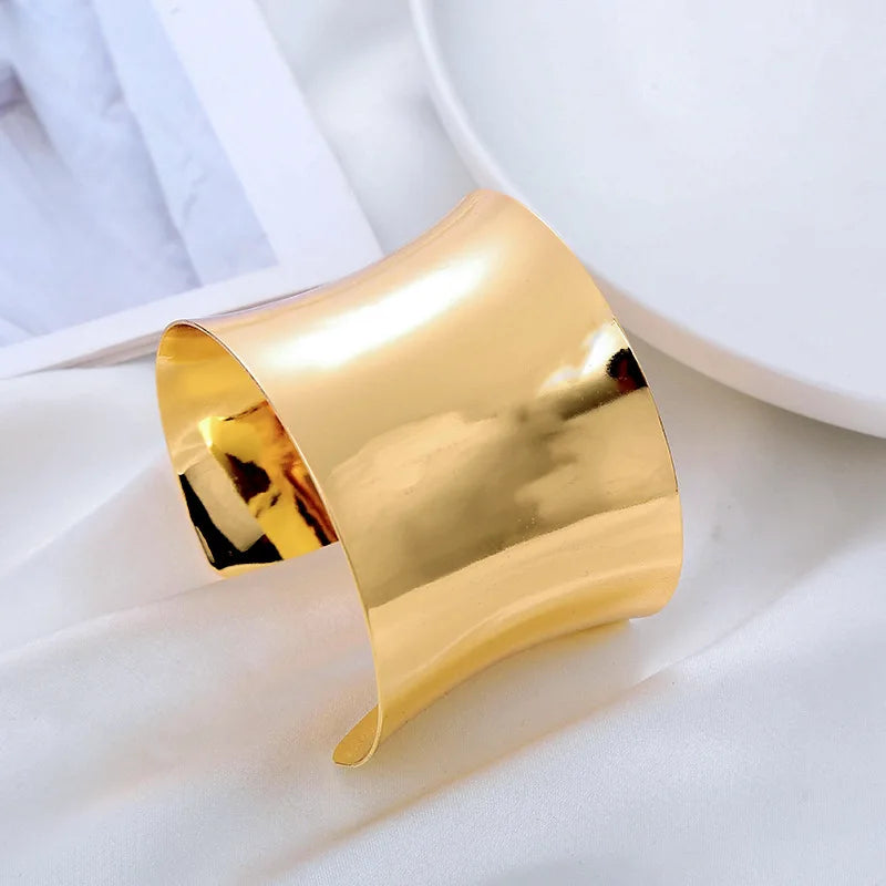 Exaggerated Wide Cuff Bangle