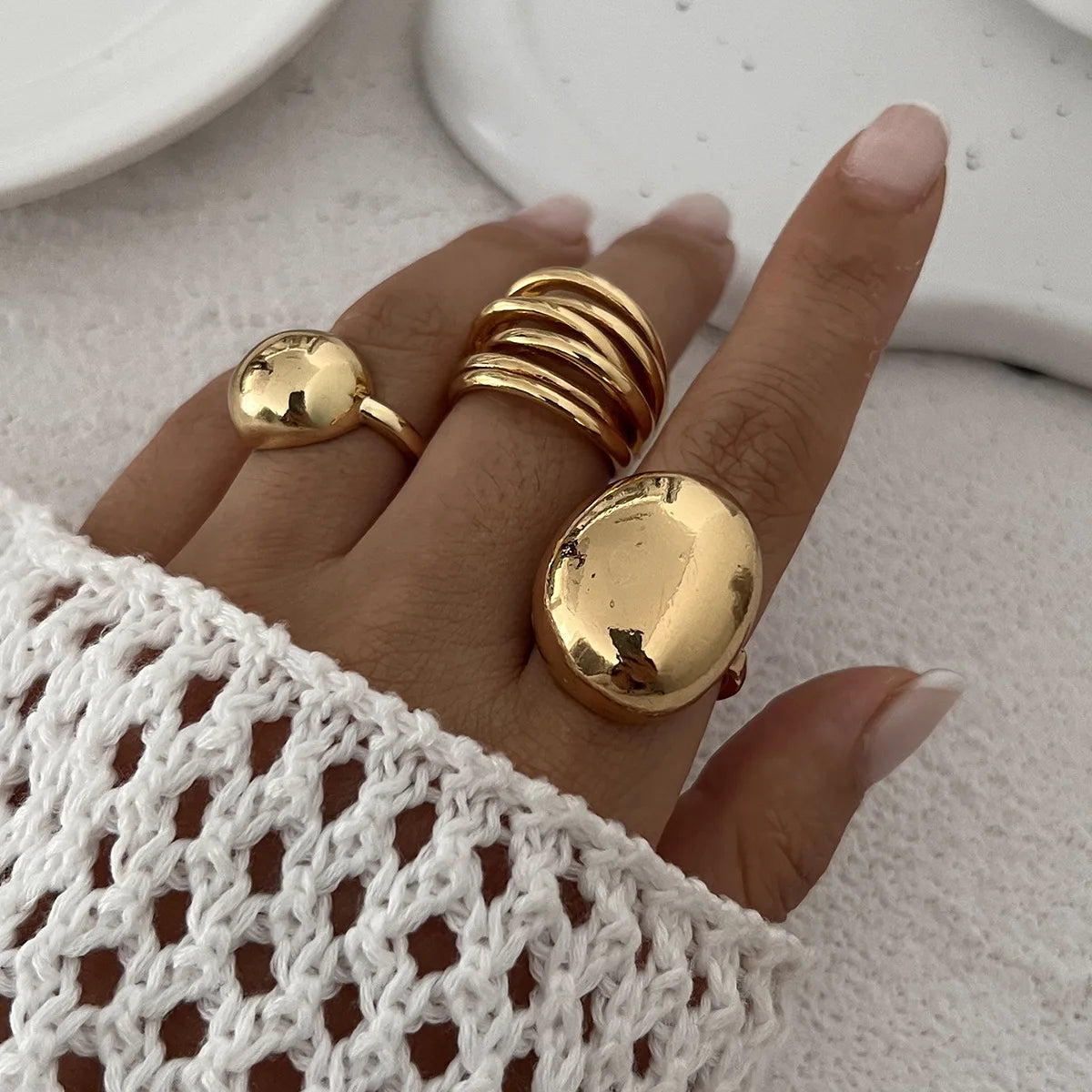 Geometric Open Ring Set