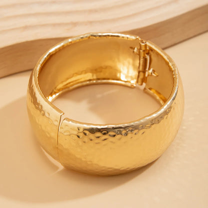 Exaggerated Irregular Wide Cuff Bangle