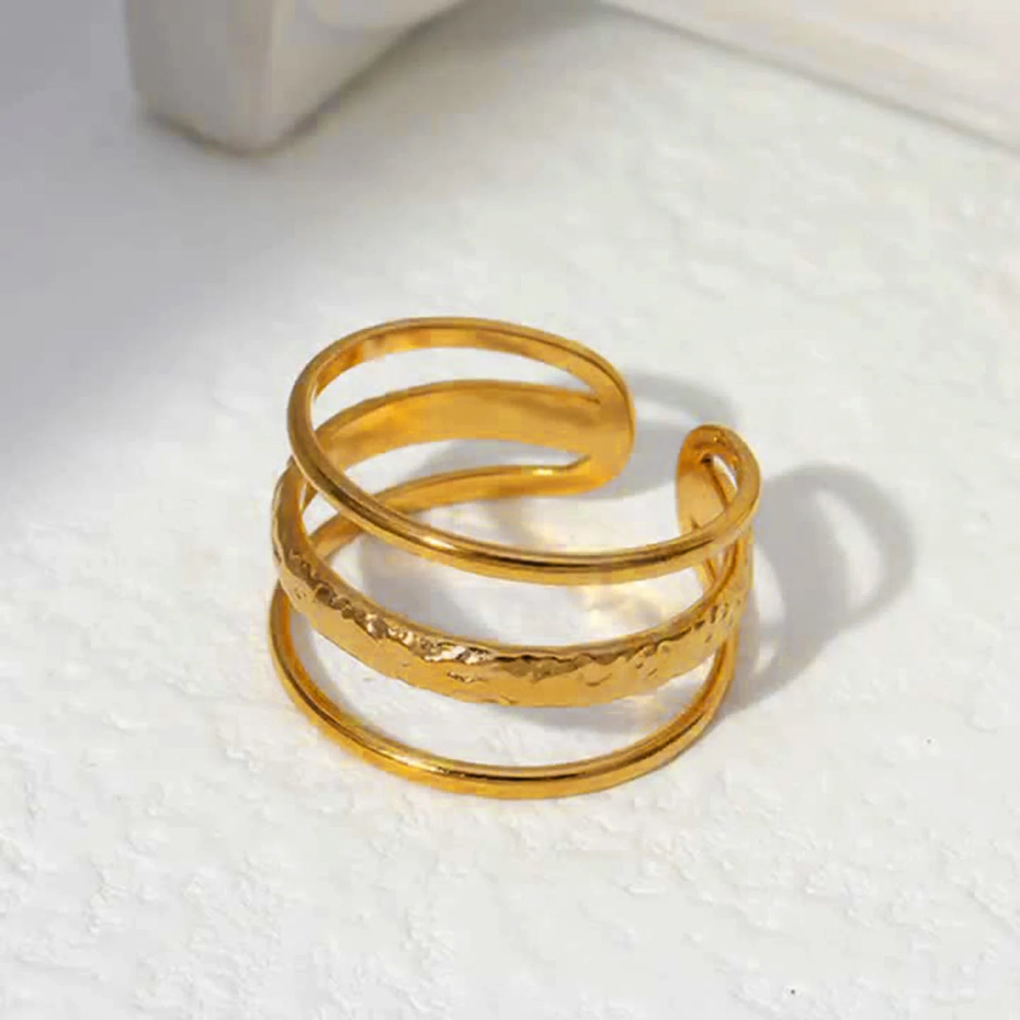 Open Stackable Knuckle Ring