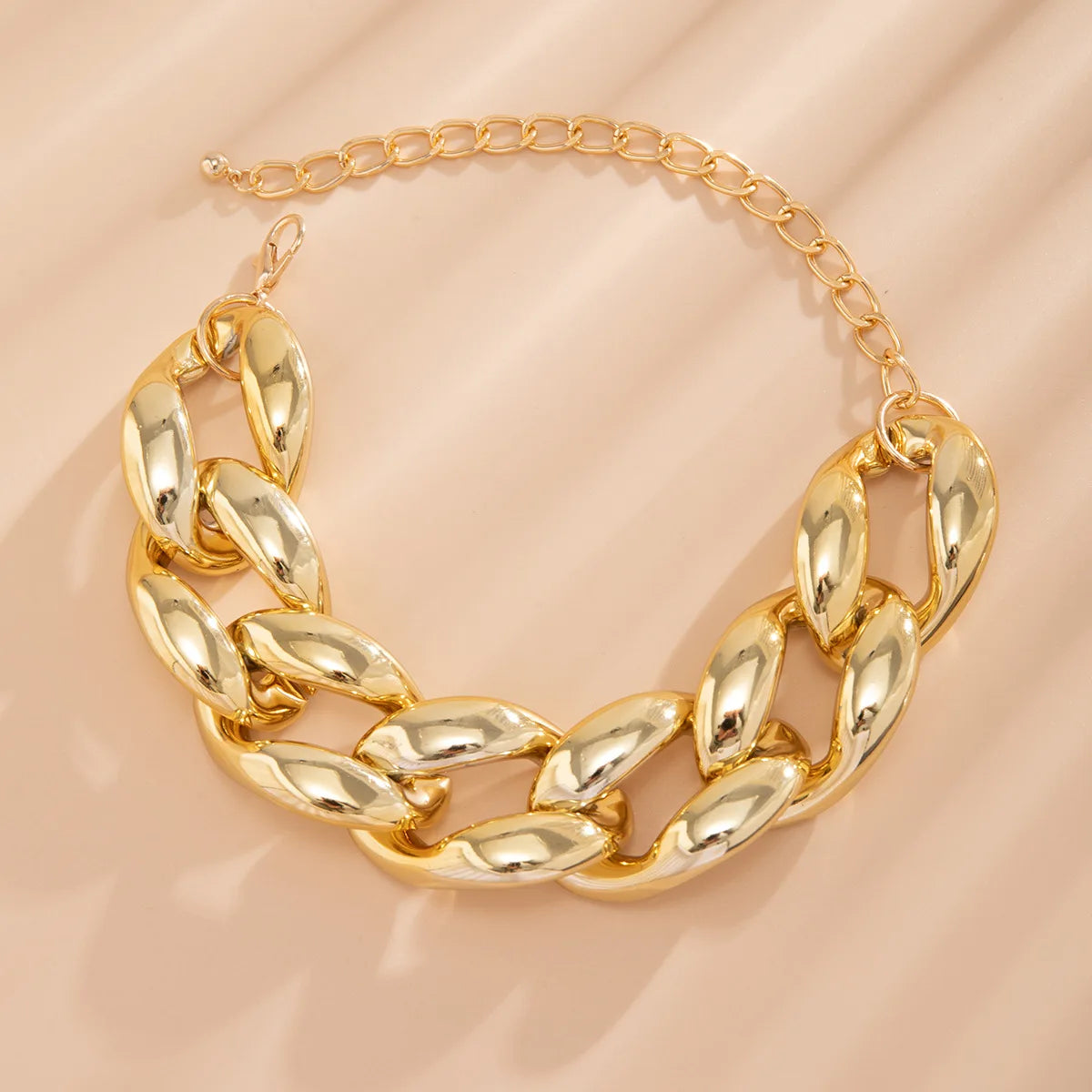 Bold Chunky Statement Chain Necklace
