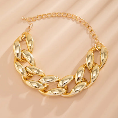 Bold Chunky Statement Chain Necklace