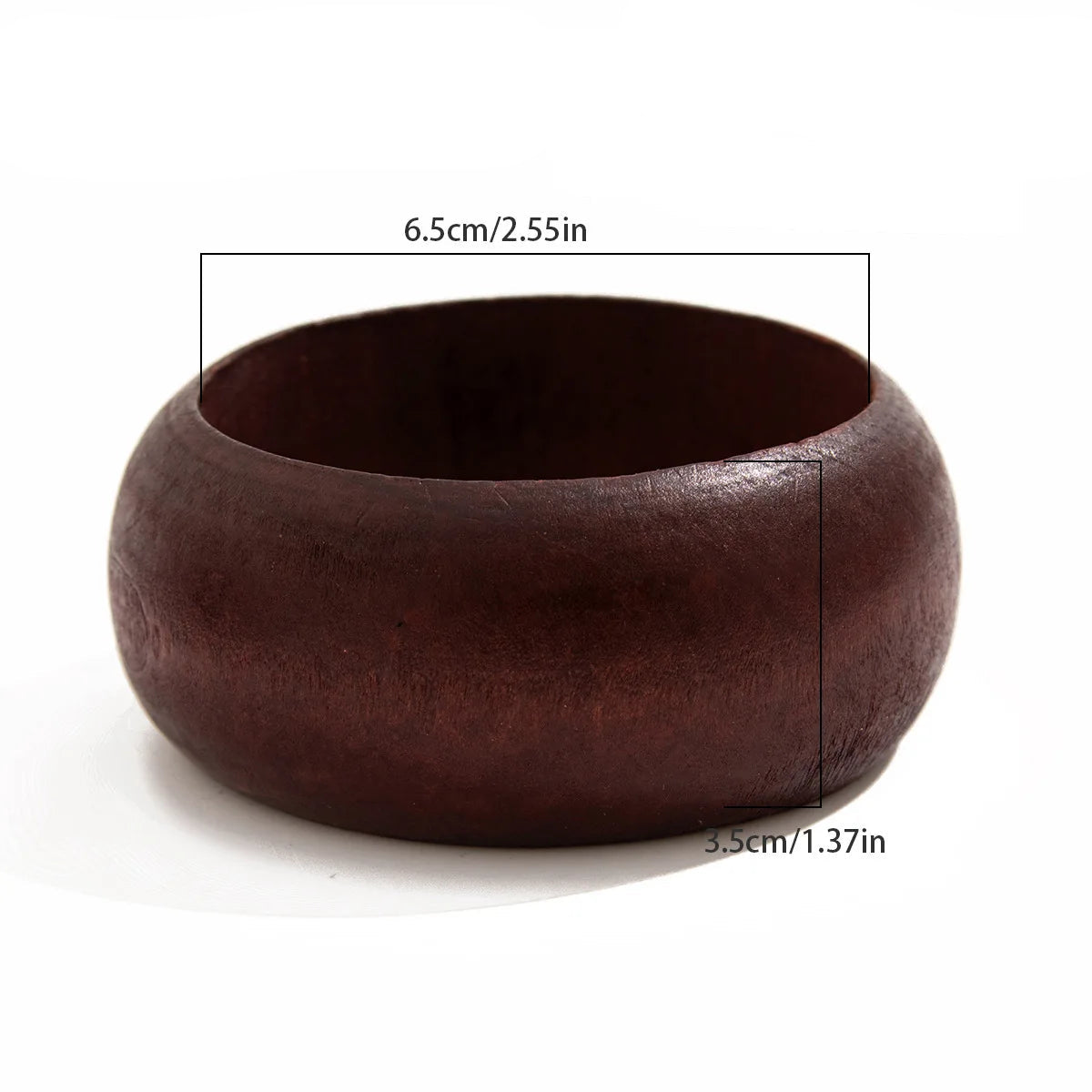 Bold Wood & Resin Geometric Bangles