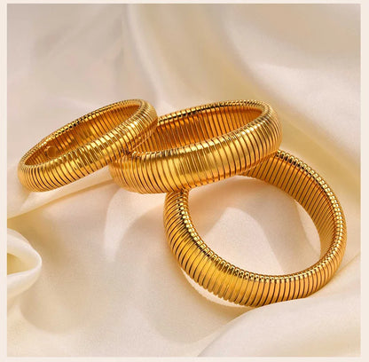 Stretch Link Bangle Bracelet