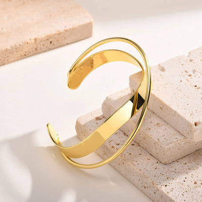 Classic Twisted Cuff Bangle