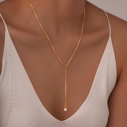 Long Lariat Necklace