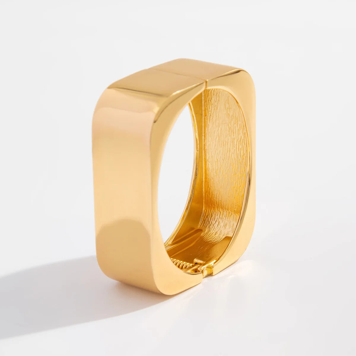 Bold Geometric Wide Cuff Bangle