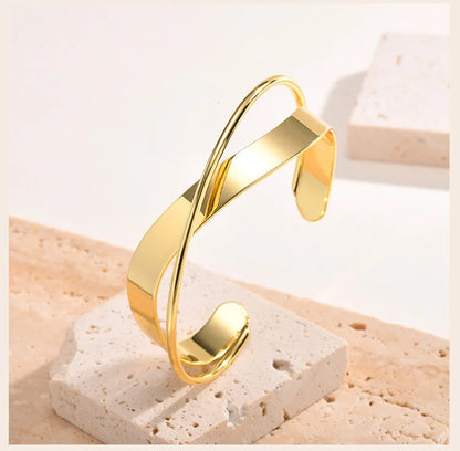 Classic Twisted Cuff Bangle