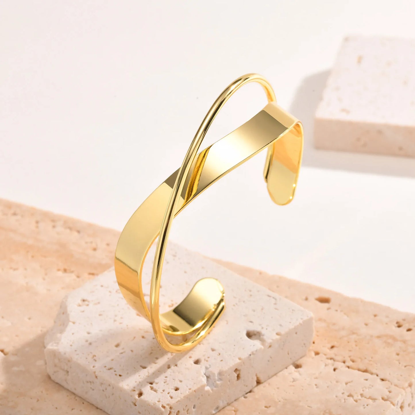 Classic Twisted Cuff Bangle