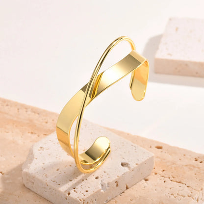 Classic Twisted Cuff Bangle