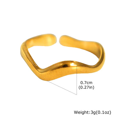 Open Stackable Knuckle Ring