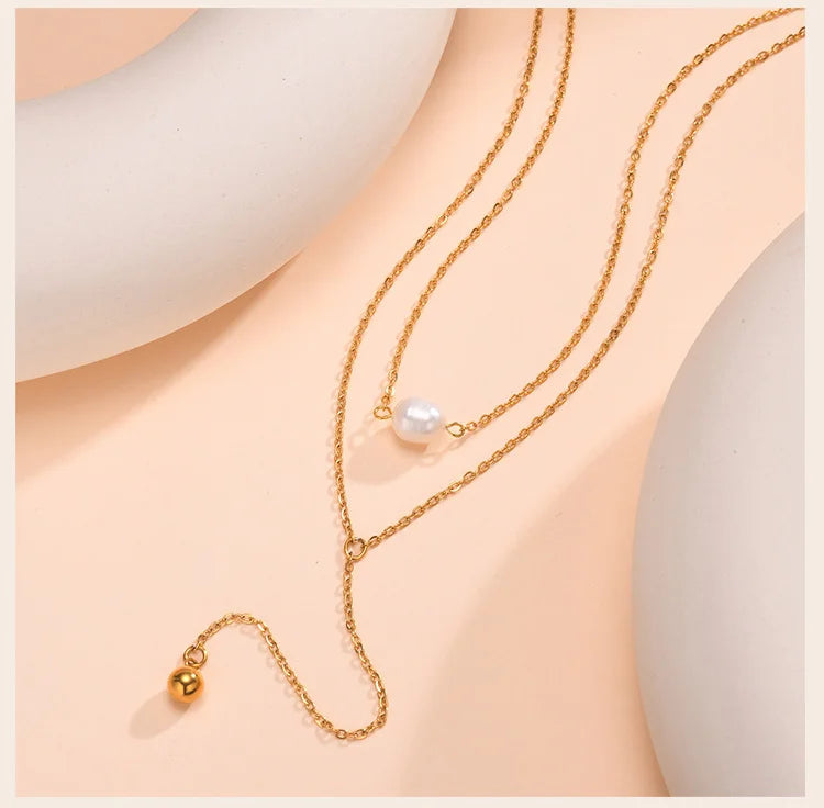 Layered Lariat Necklace