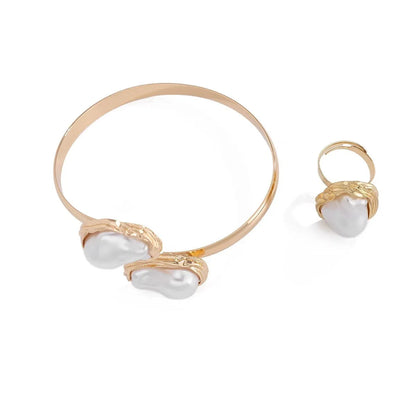 Baroque Pearl Jewelry Set