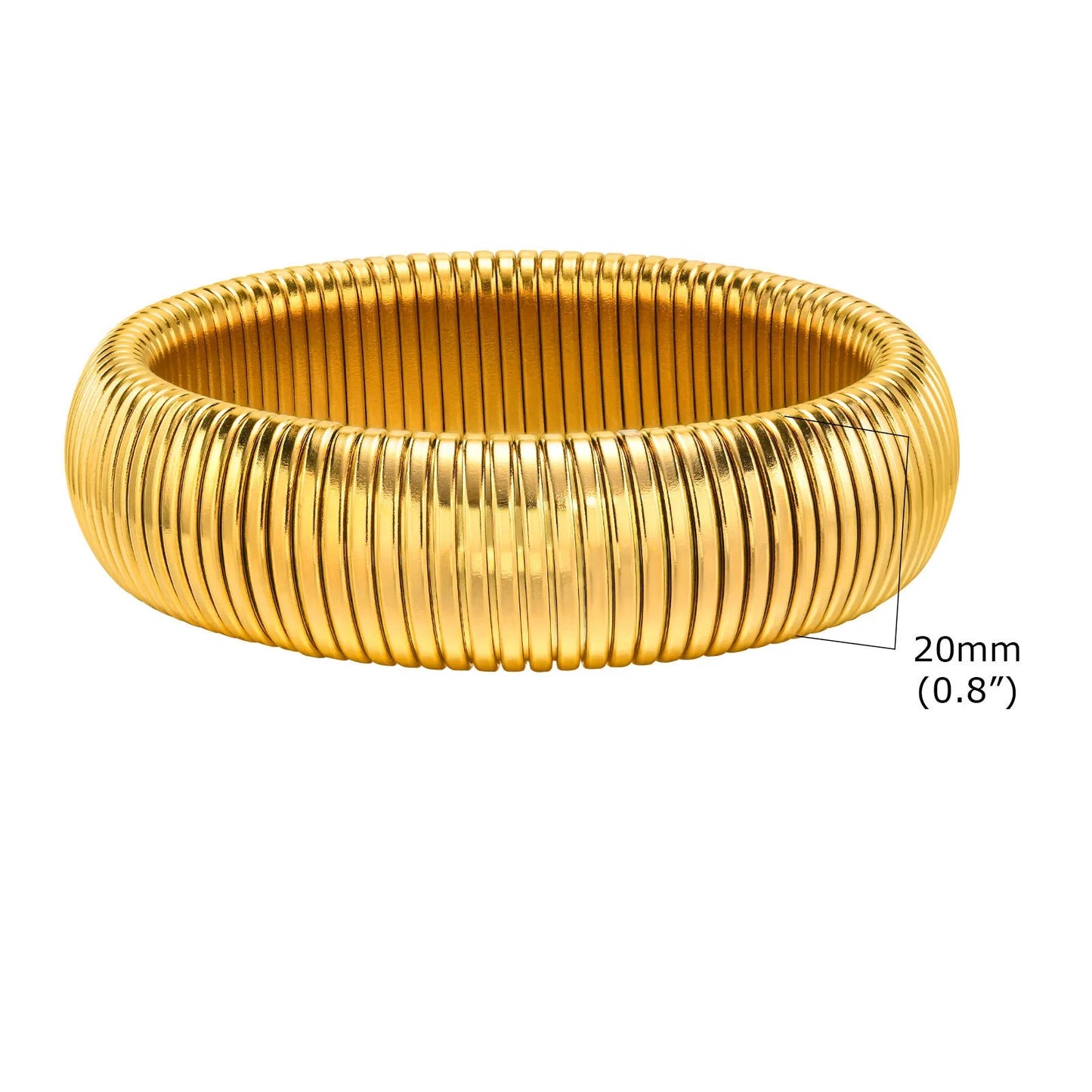 Stretch Link Bangle Bracelet