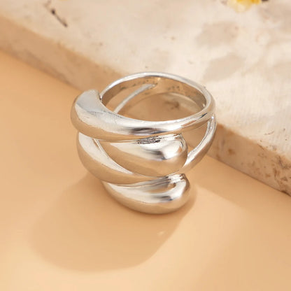 Bold Sculptural Cuff Bangle