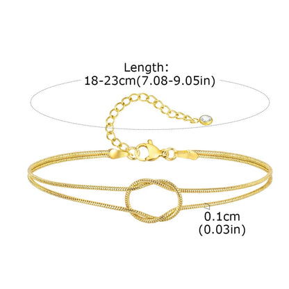 Love Knot Infinity Bracelet