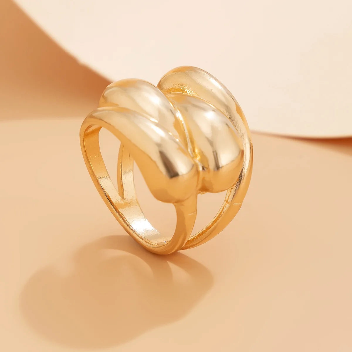 Bold Sculptural Cuff Bangle