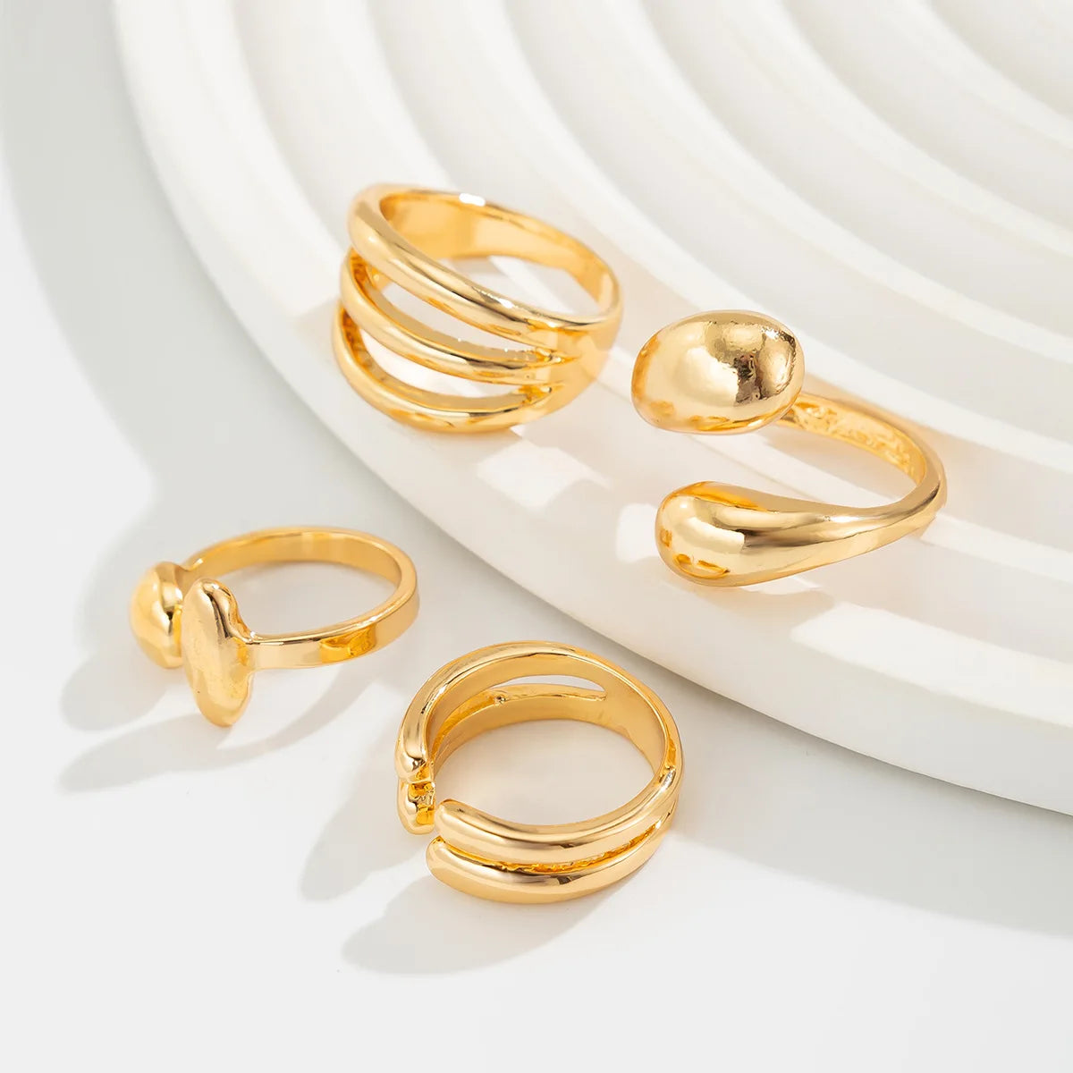 Exaggerated Chunk Cuff Bangle