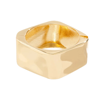 Bold Sculptural Cuff Bangle