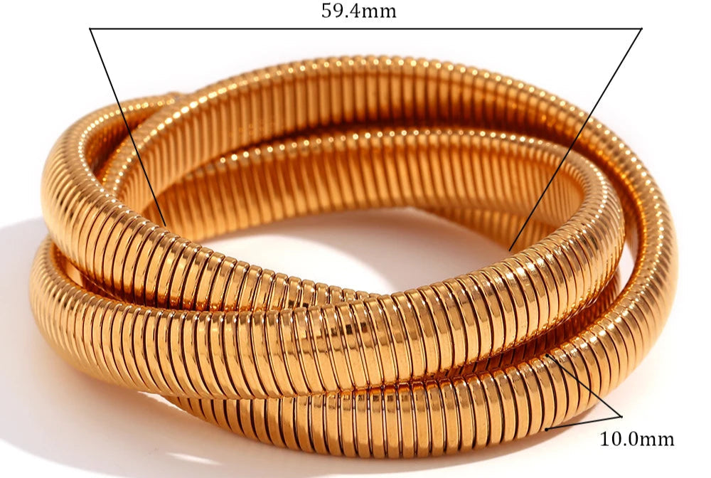Minimalist Cuff Bangle Set