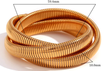 Minimalist Cuff Bangle Set