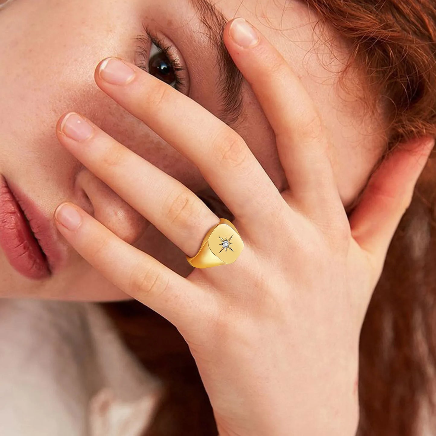 Star Signet Ring