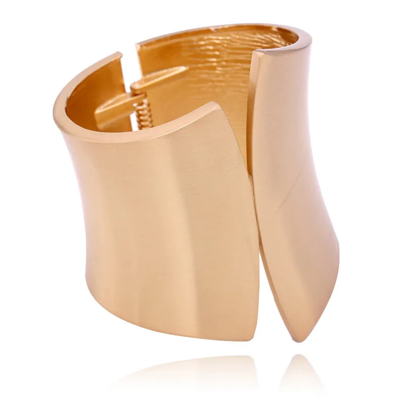 Bold Asymmetric Statement Bangle