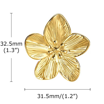 Floral Stud Earrings