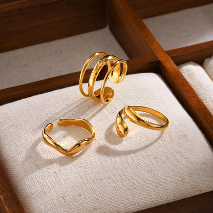 Open Stackable Knuckle Ring