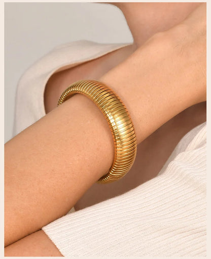 Stretch Link Bangle Bracelet