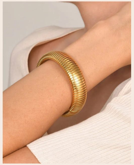 Stretch Link Bangle Bracelet