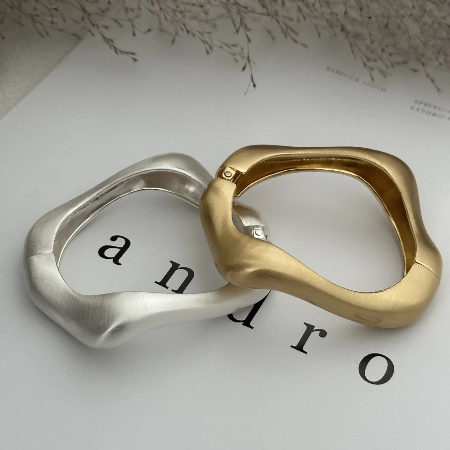 Roman-Inspired Statement Bangle