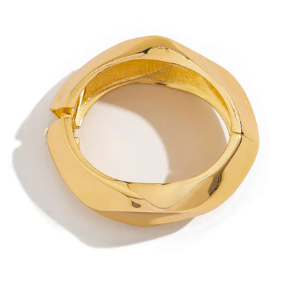 Exaggerated Chunk Cuff Bangle
