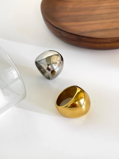 Bold Stackable Dome Ring