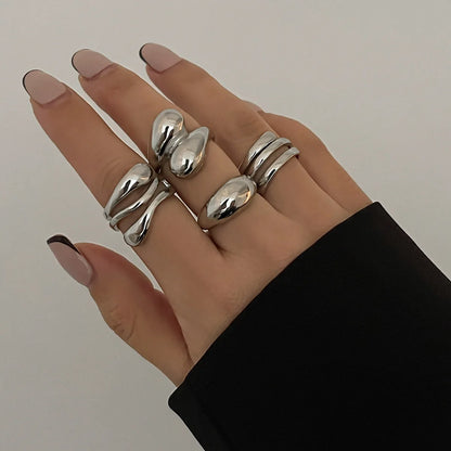 Bold Geometric Wide Cuff Bangle