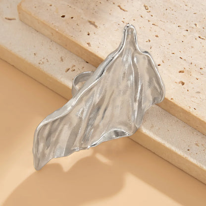 Exaggerated Irregular Metal Ring