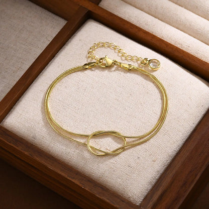 Love Knot Infinity Bracelet
