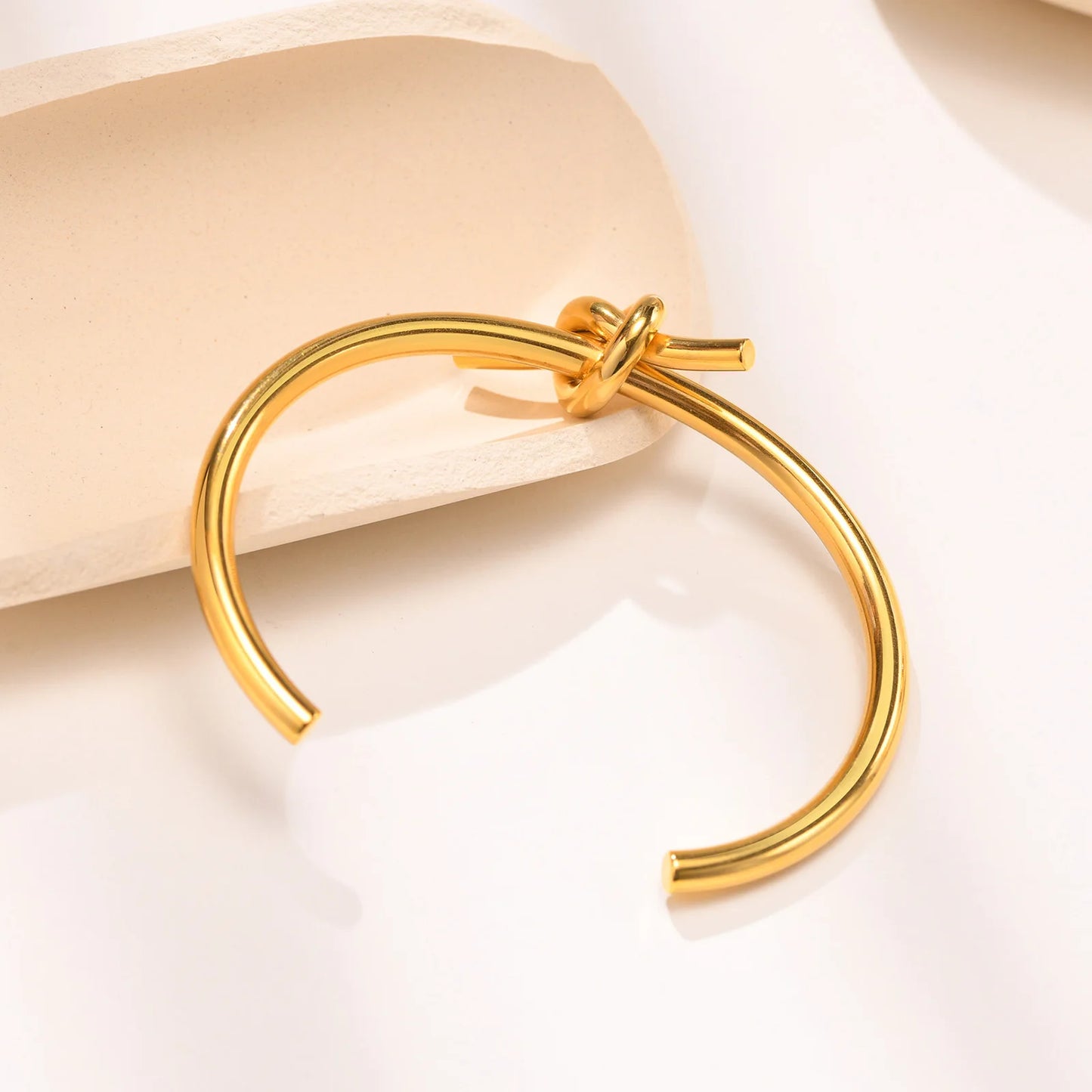 Knotted Cuff Bracelet