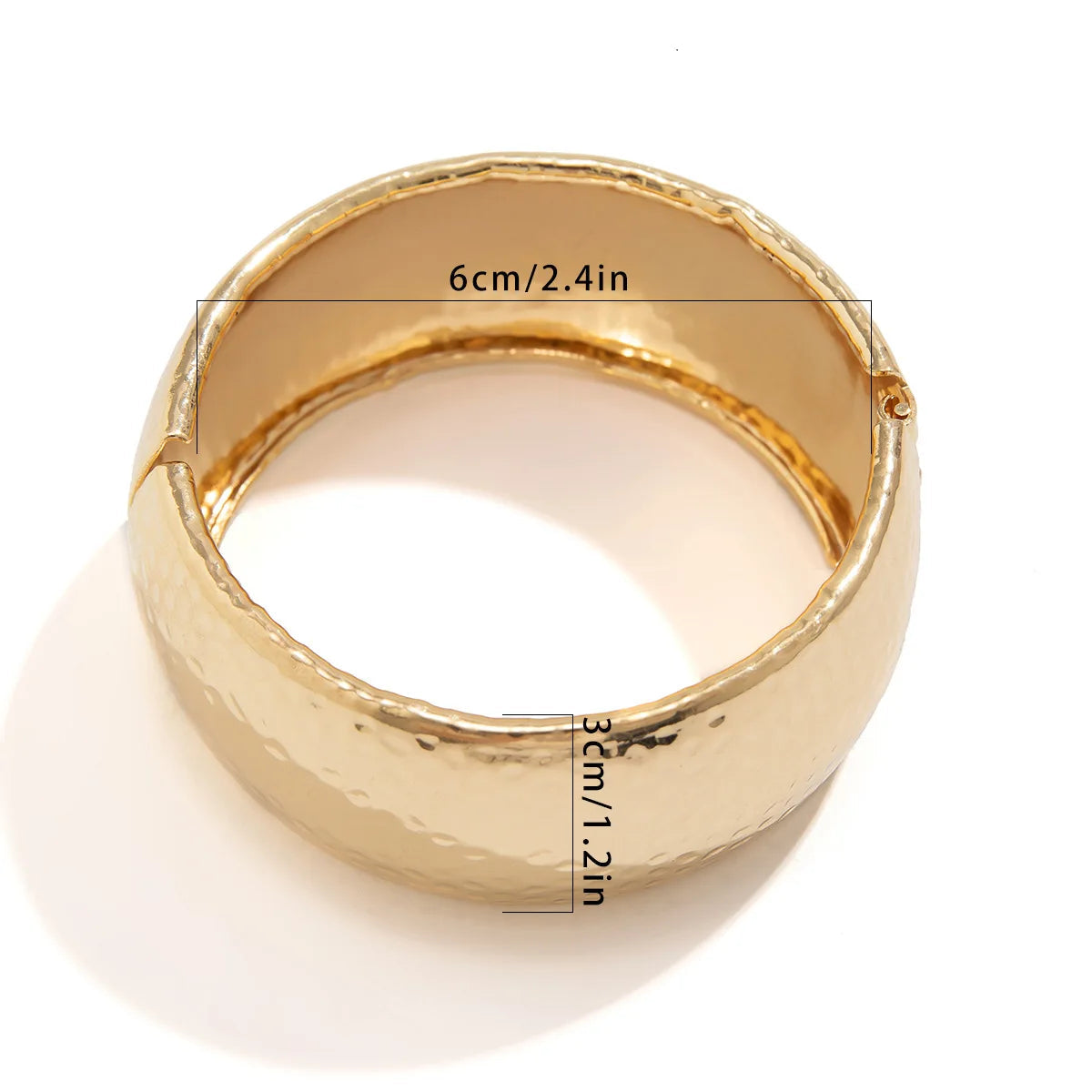 Bold Sculptural Cuff Bangle
