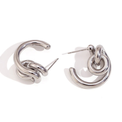 Irregular Statement Drop Earrings