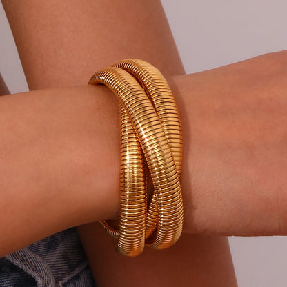 Minimalist Cuff Bangle Set