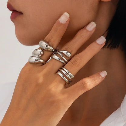 Bold Geometric Wide Cuff Bangle