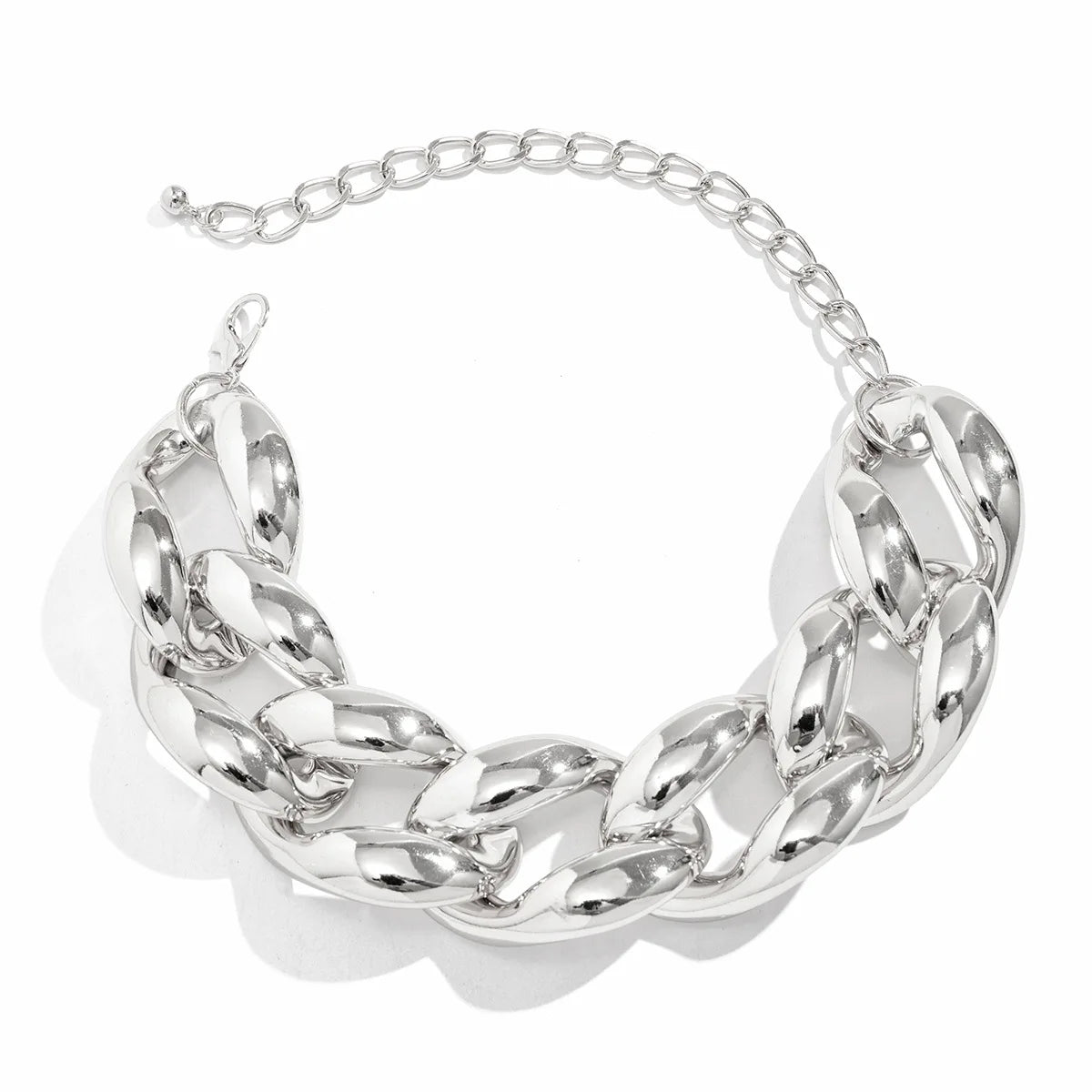 Bold Chunky Statement Chain Necklace