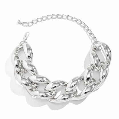 Bold Chunky Statement Chain Necklace